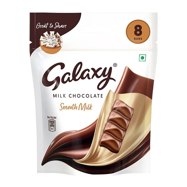 Image of Galaxy Milk Chocolate Smooth Milk Pouch 80g