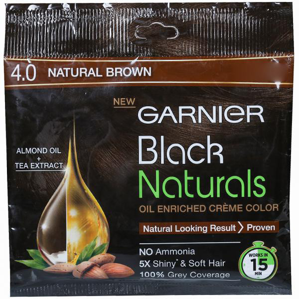 Image of Garnier Black Naturals Sachet 4.0