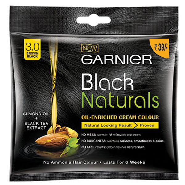 Image of Garnier Black Naturals Shade 3
