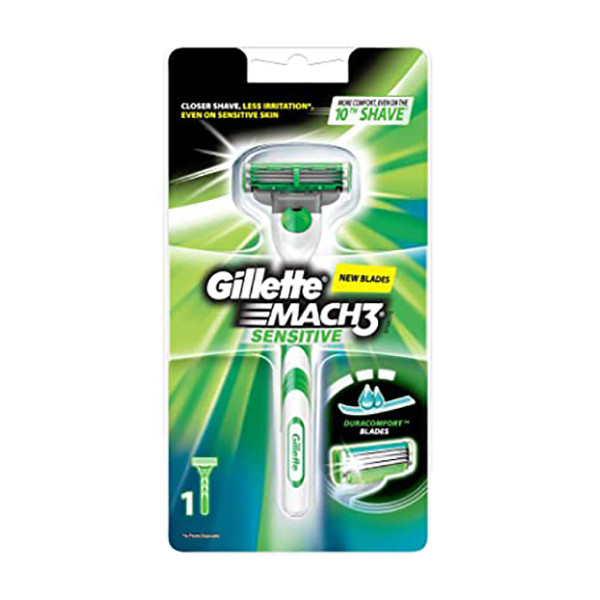 Image of Gillete Mach3 Turbo Sensitive Razor