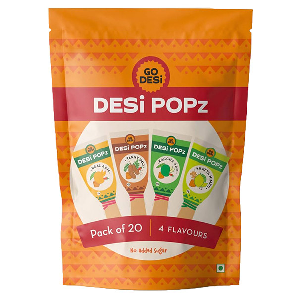 Image of Go Desi Popz Pack Of 4 Flavours 160Gm