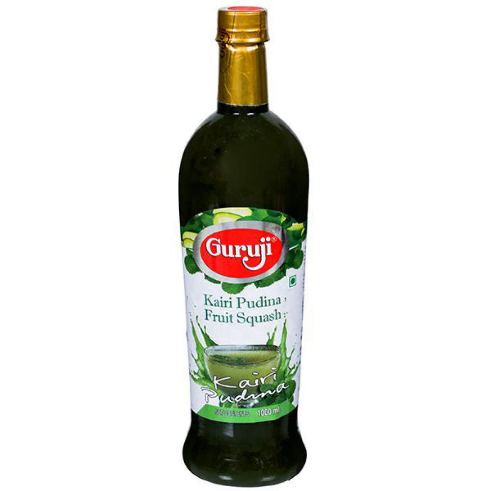 GURUJI KAIRI PUDINA FRUIT SQUASH