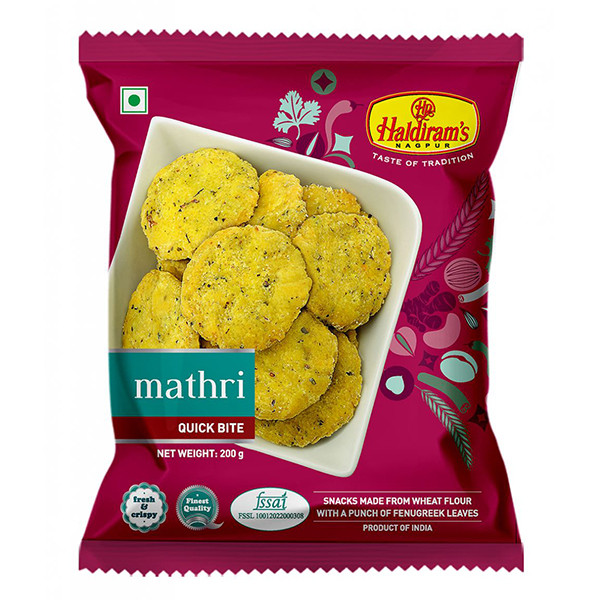Image of Haldiram Mathri 200Gm