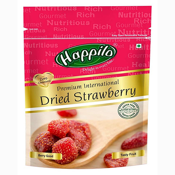Image of Happilo Dried Strawberry 200g