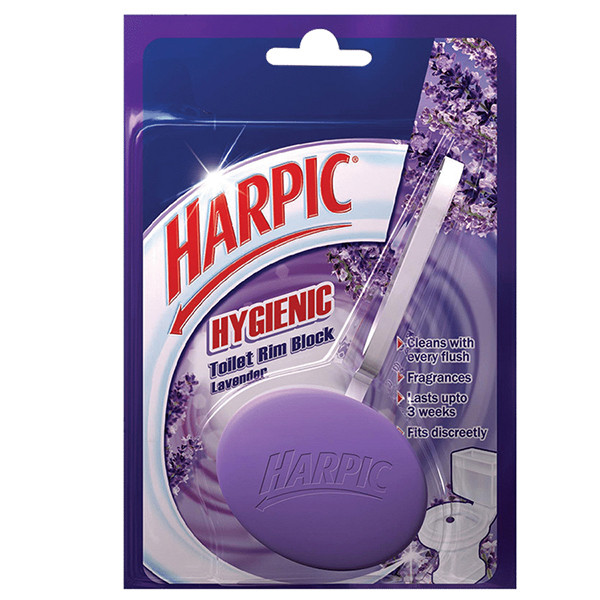 Image of Harpic Rim Block Lavender