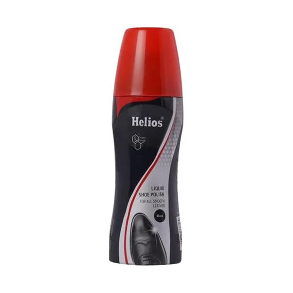 Image of Helios Liquid Shoe Polish Black 80ml