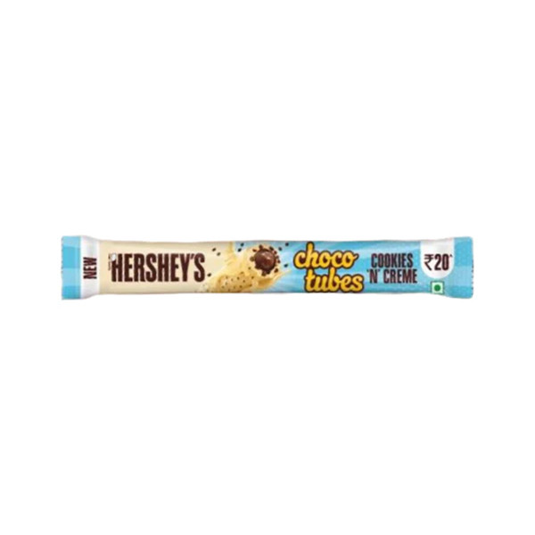Hersheys Choco Tubes Cookies N Creme 25Gm