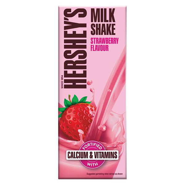 Image of HERSHEY`S MILK SHAKE STRWBERRY