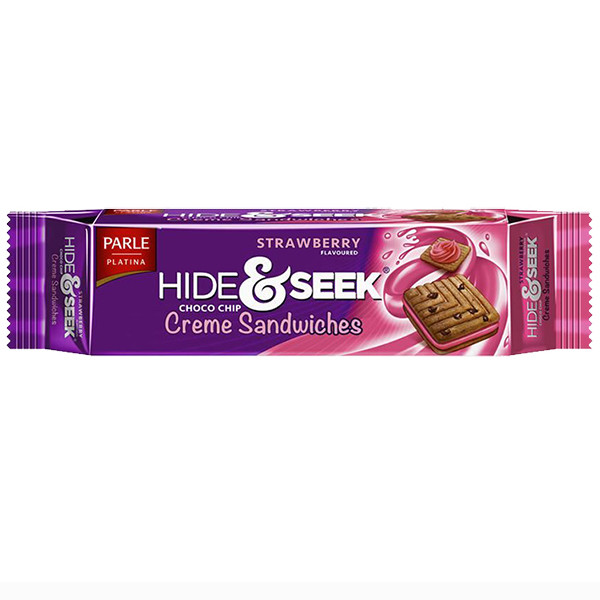 Image of Hide-Seek Creme Strawberry 100G