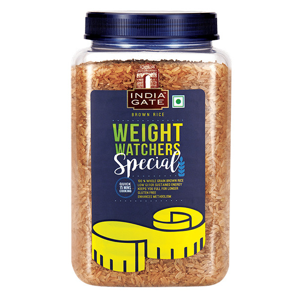 Image of INDIA GATE BROWN RICE 1 KG JAR