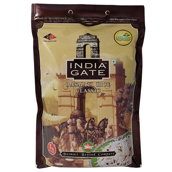Image of India Gate Classic Basmati Rice 1Kg