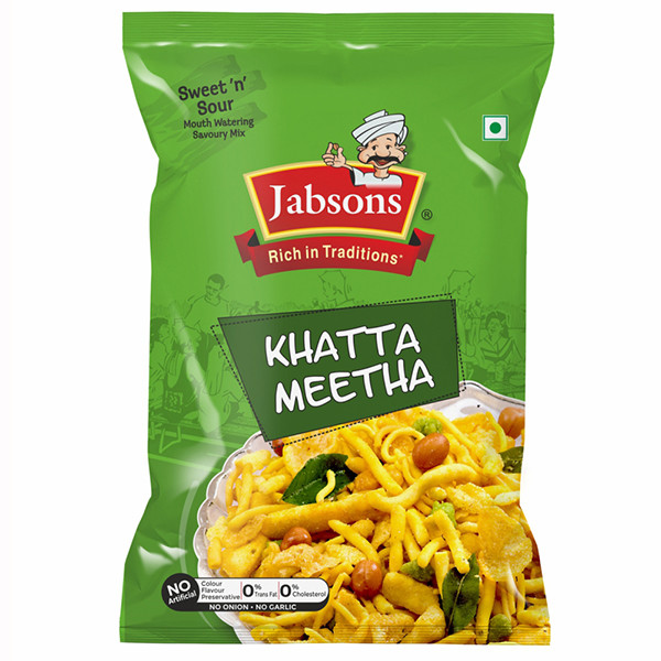 Image of JABSONS KHATTA MEETHA MIXTURE 180G