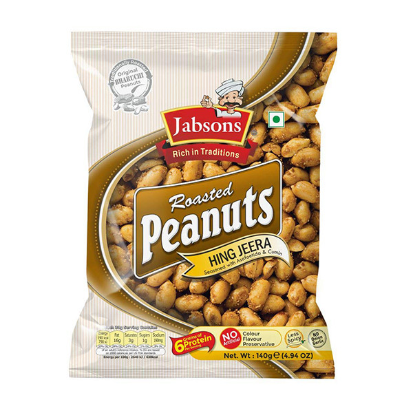 Image of Jabsons Roasted Peanuts Hing Jeera