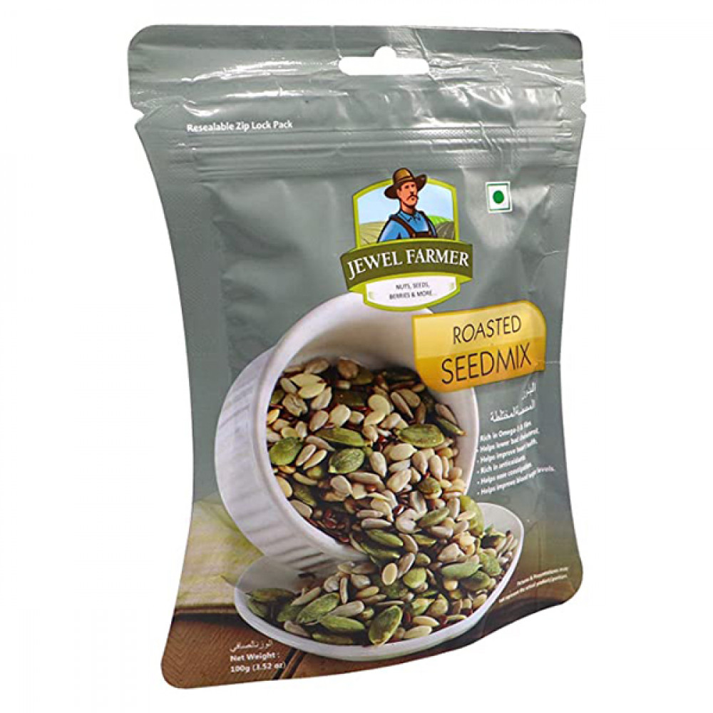 JEWEL FARMER ROASTED SEED MIX 100GM