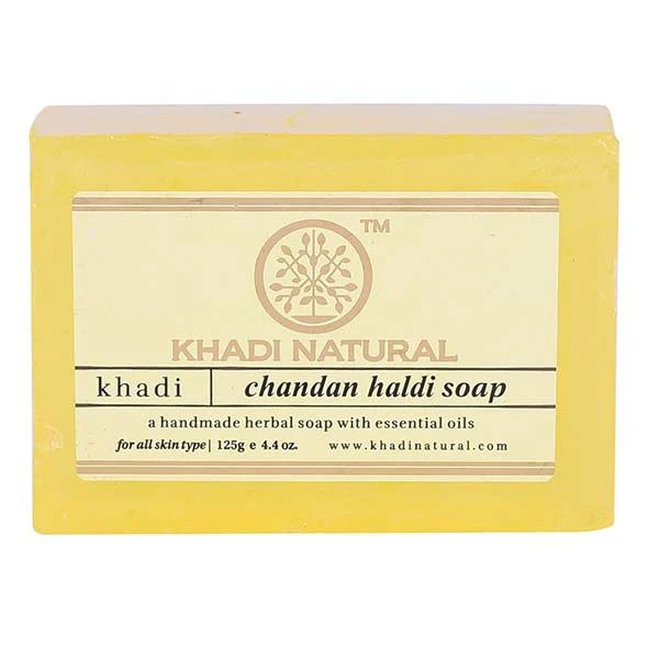 Image of Khadi Natural Chandan Haldi Soap 125g