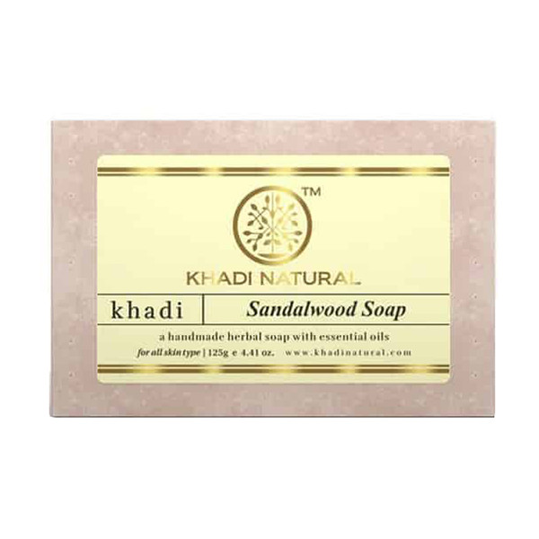 Image of Khadi Natural Sandalwood Soap 125g