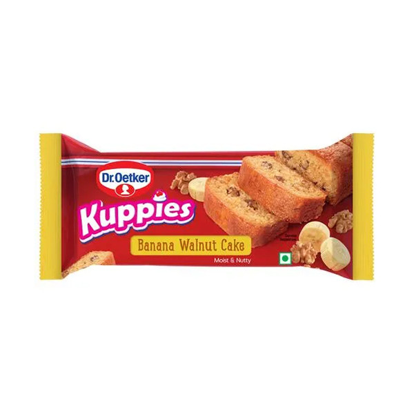 Image of Kuppies Banana Walnut Cake 125g