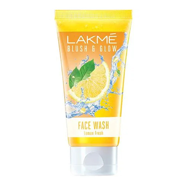 Image of Lakme Blush &amp; Glow Lemon Face Wash