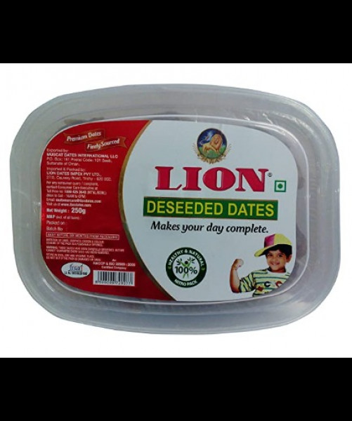 Image of Lion Qyno Deseeded Dates 250g