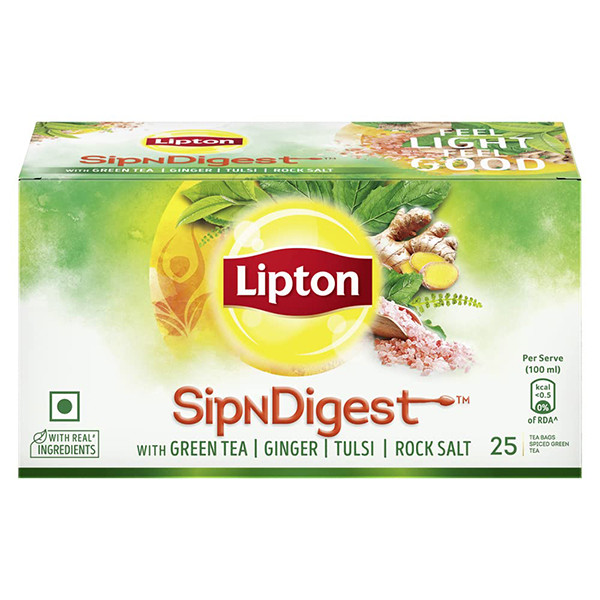 Image of Lipton Spin Digest Tea Bags 25S