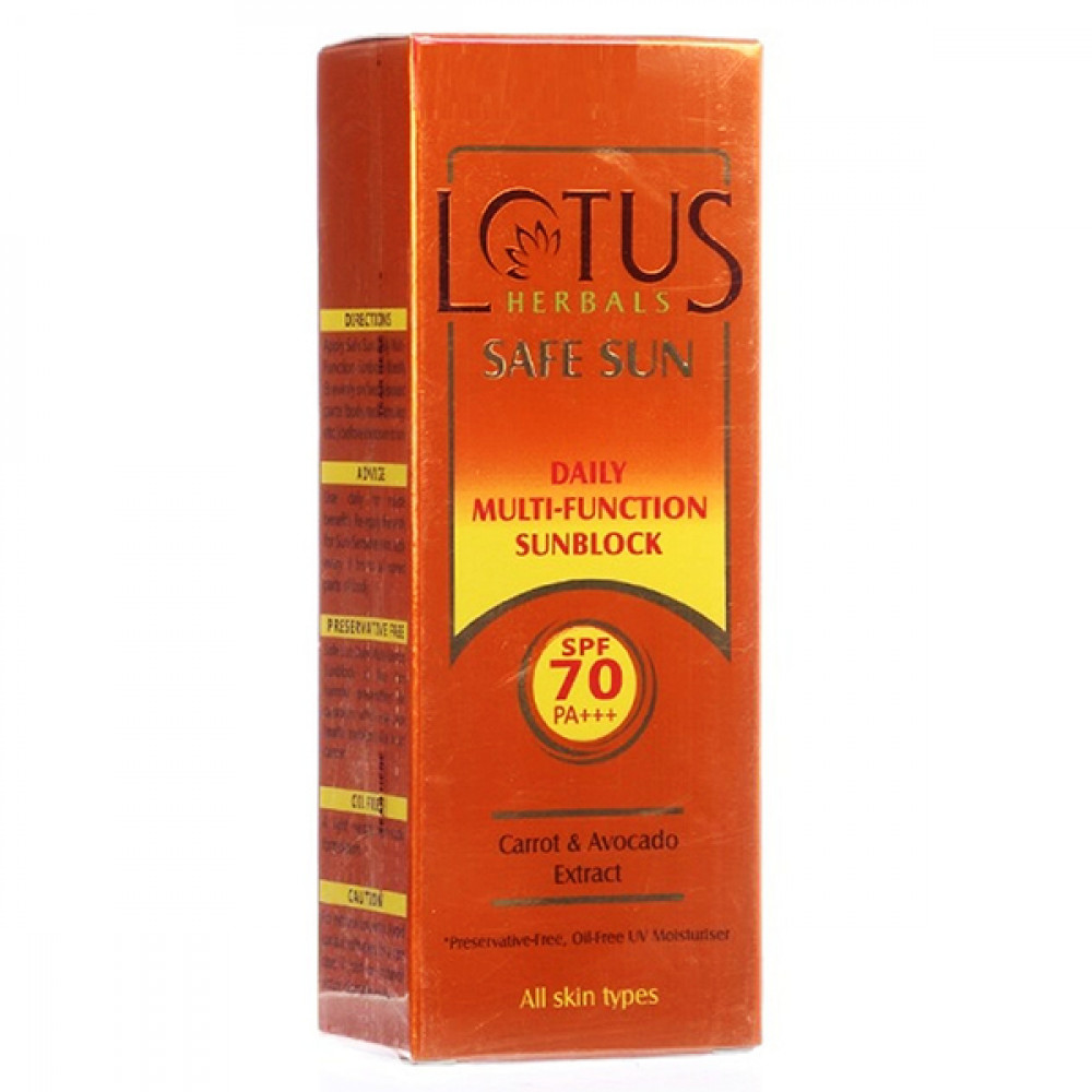 Lotus Sunblock Spf70