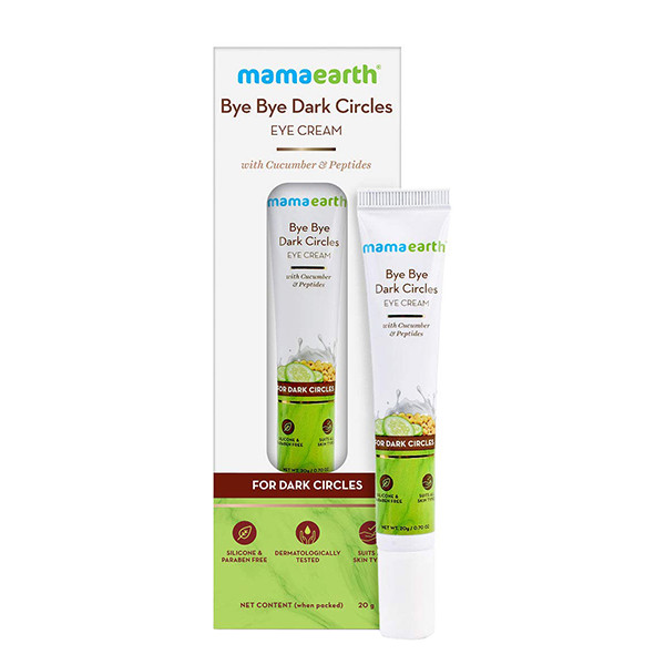 Image of Mamaaerth Bye Bye Dark Crircles Eye Cream 20G