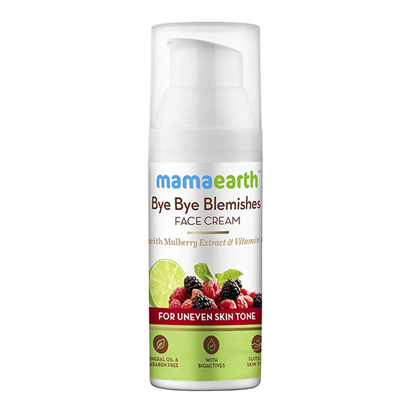 Image of Mamaearth Bye Bye Blemishes Face Cream 30G