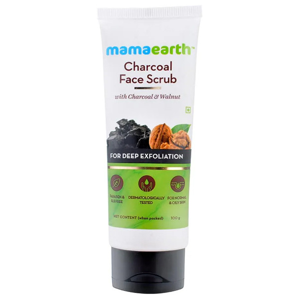 Image of Mamaearth Charcoal Face Scrub 100Ml