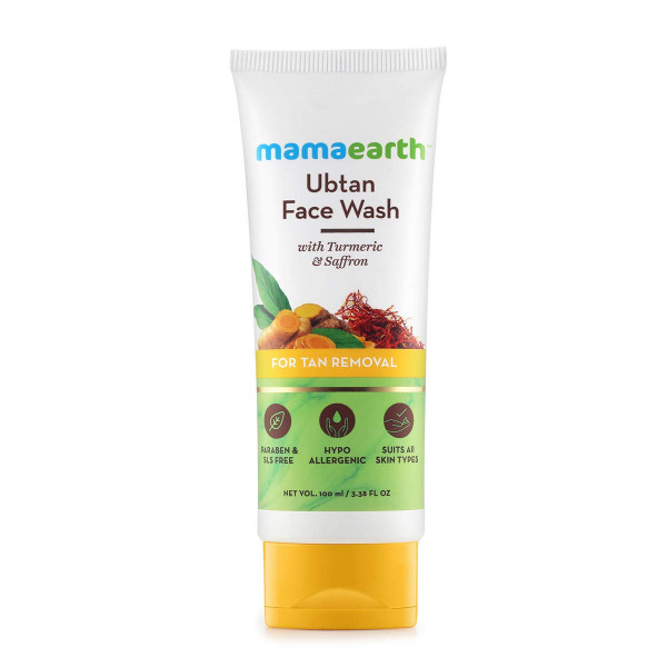 Image of Mamaearth Ubtan Face Wash 100Ml