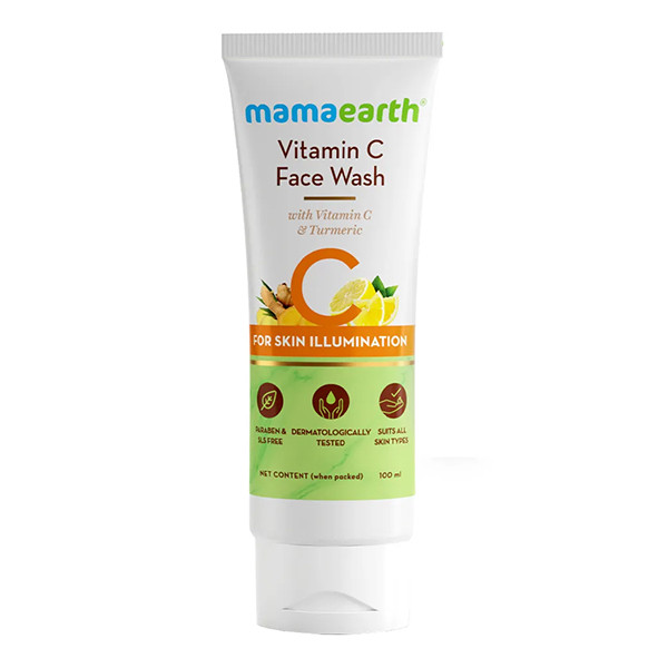 Image of Mamaearth Vitamin C Face Wash 100Ml