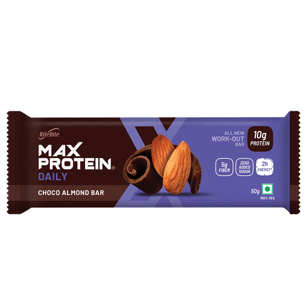 Image of Max Protein Choco Almond Bar 50g
