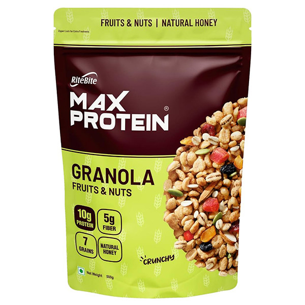 Image of Max Protein Granola Fruits&amp;Nuts 500gm