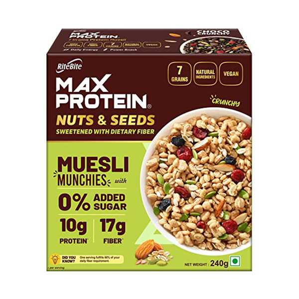 Image of Max Protein Muesli Nuts &amp; Seeds 240g