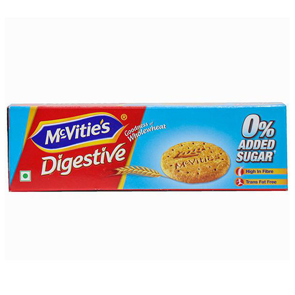 Image of MCVITIES NO ADDED SUGAR 75G