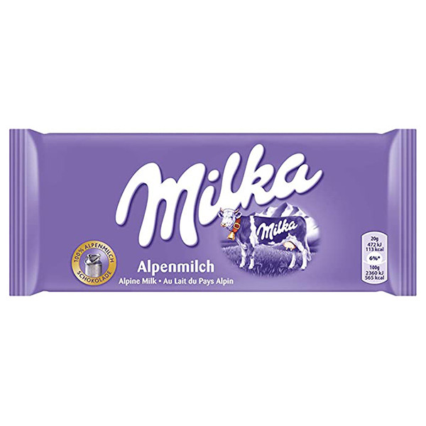 Image of Milka Alpime Milk 100g