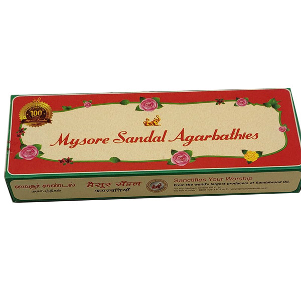 Image of Mysore Sandal Agarbatti 125g