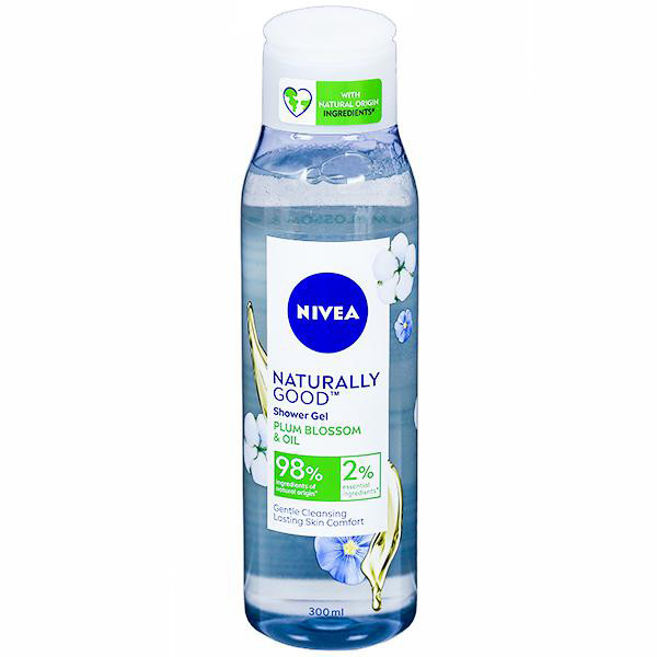 Image of Nivea NG Shower Gel Plum Blossom &amp; Oil 300ml