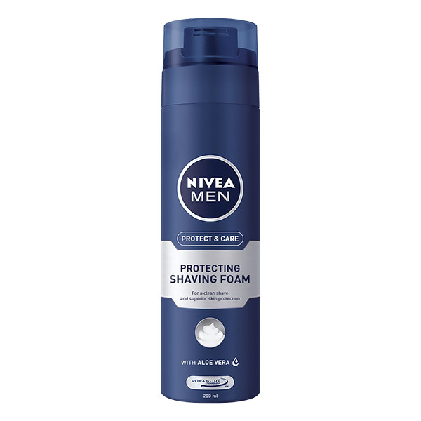 Image of Nivea Shaving Foam 200ml Protect&amp;care