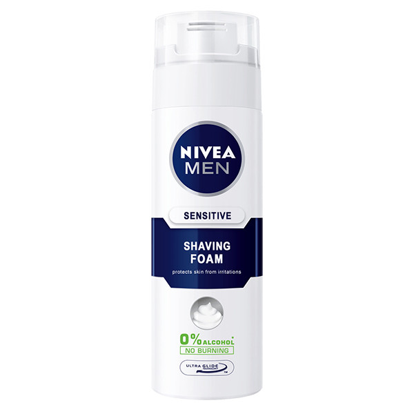 Nivea Shaving Foam Sensitive 200Ml