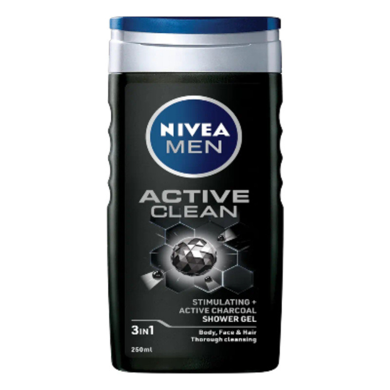 NIVEA SHOWER GEL MEN ACTIVE CLEAN