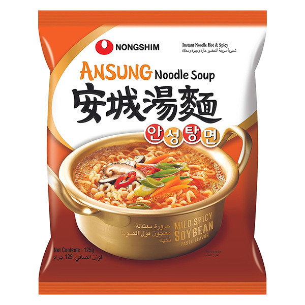 Image of Nongshim Ansung Noodle Soup 125gm