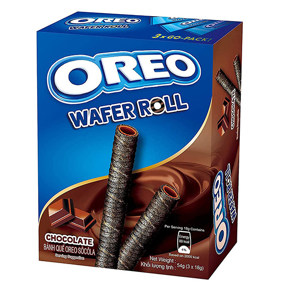 Image of Oreo Wafer Roll Chocolate 54g