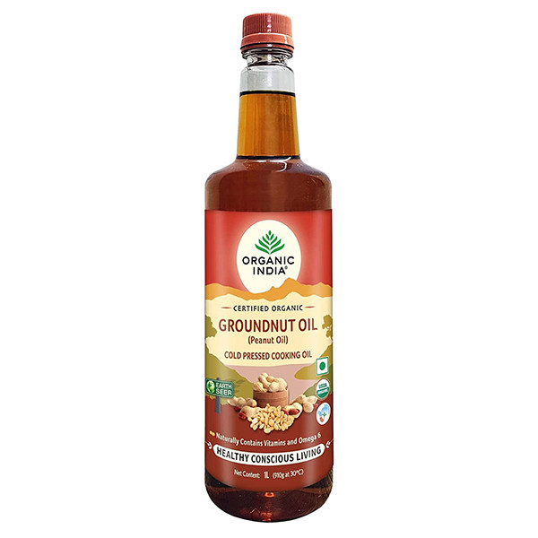 Image of Organic Ind Groundnut Oil 1ltr