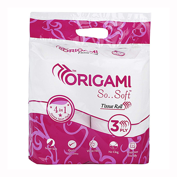 ORIGAMI TOILET ROLL 2PLY 4N