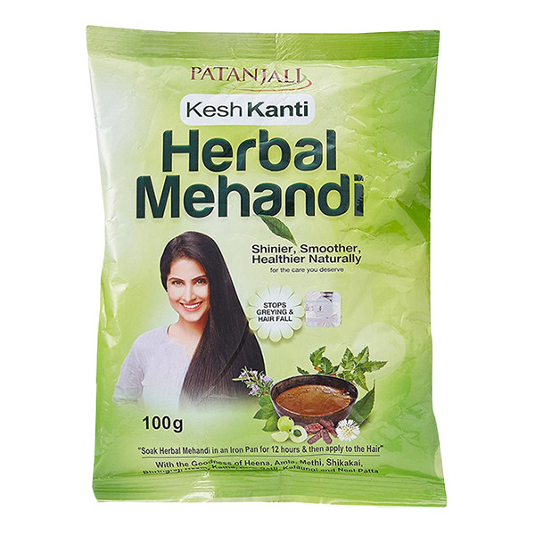 Image of PATANJALI HERBAL MEHANDI 100G