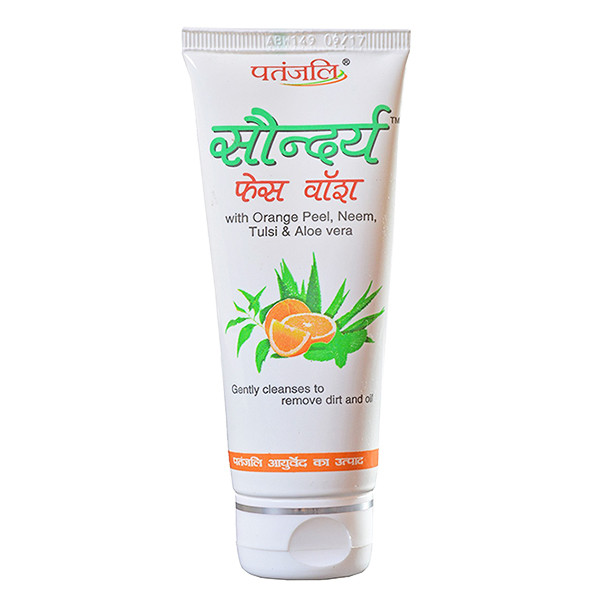 PATANJALI SAUNDARYA FACE WASH 100GM