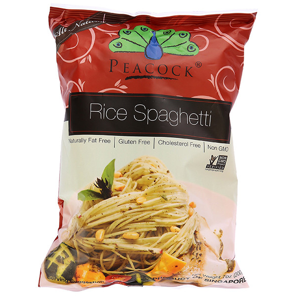 Peacock Rice Spaghetti 200g