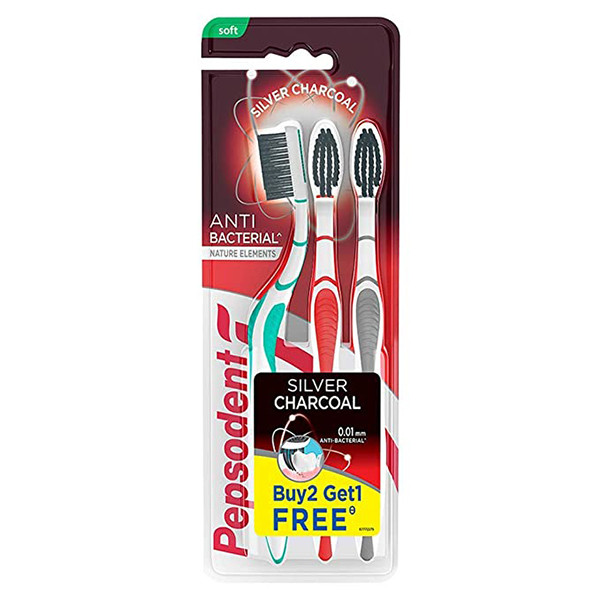 Image of PEPSODENT TB ANTI BACTERIAL SILVER CHARCOAL B2G1