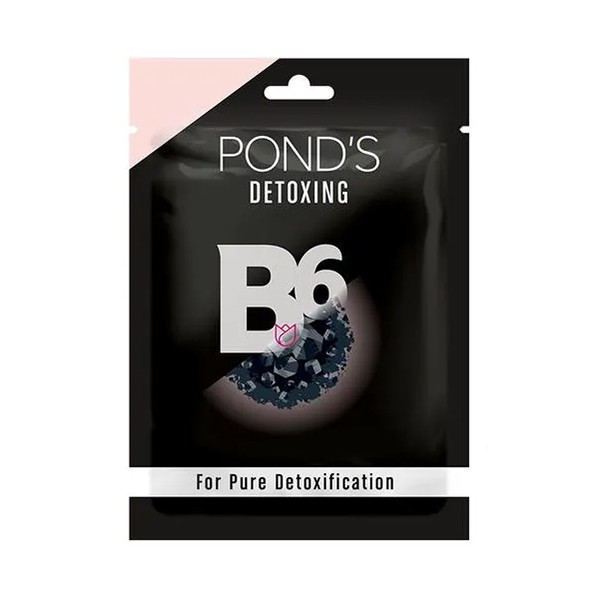 Image of Ponds Vitamin Duo Sheet Mask Charcoal 25ml