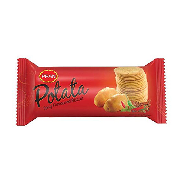 Image of PRAN POTATO SPICY BISCUIT 100G